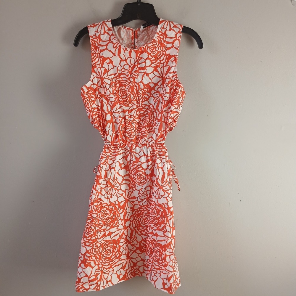 Amanda Uprichard Women's Size Medium Christabel Dress‎ Mini Floral 100% Cotton